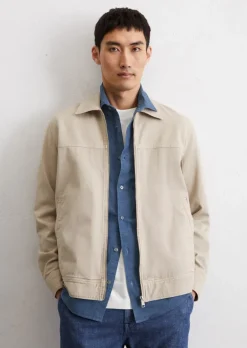 Overshirt aus robustem Bo-Baumwoll-Twill