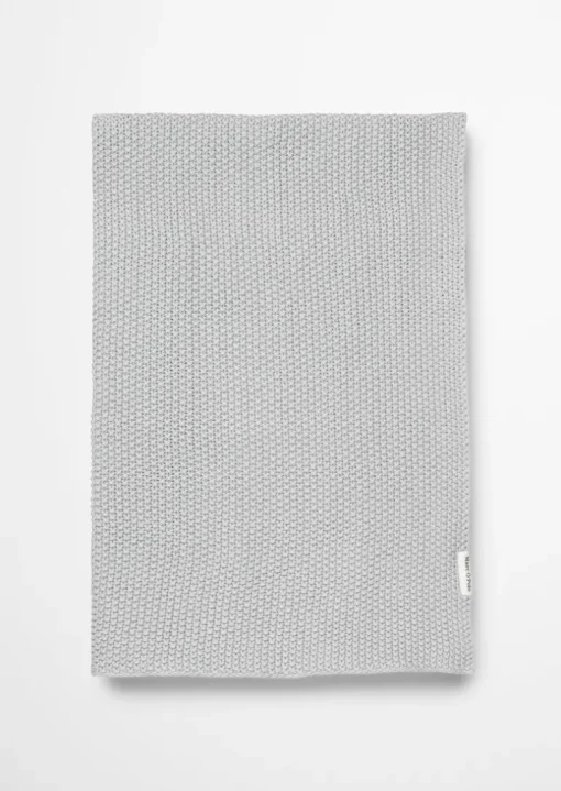 Plaid Model Nordic Knit aus reiner Bio-Baumwolle