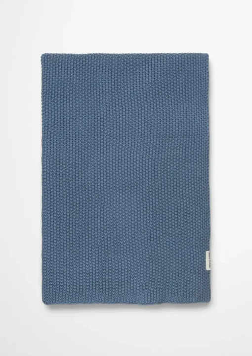Plaid Model Nordic Knit aus reiner Bio-Baumwolle