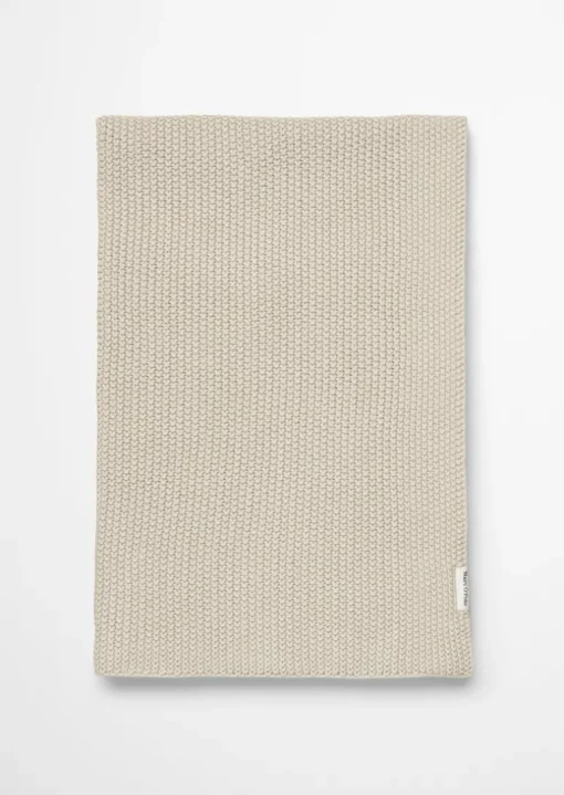 Plaid Model Nordic Knit aus reiner Bio-Baumwolle