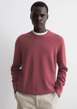 Pullover regular aus Bio-Baumwoll-Piqué
