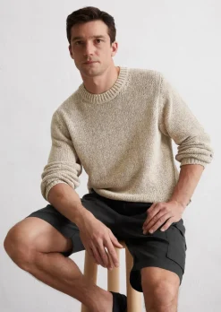 Pullover regular aus Bio-Baumwoll-Mix