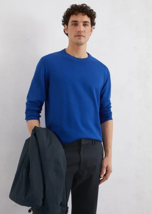 Pullover regular aus reiner Bio-Baumwolle