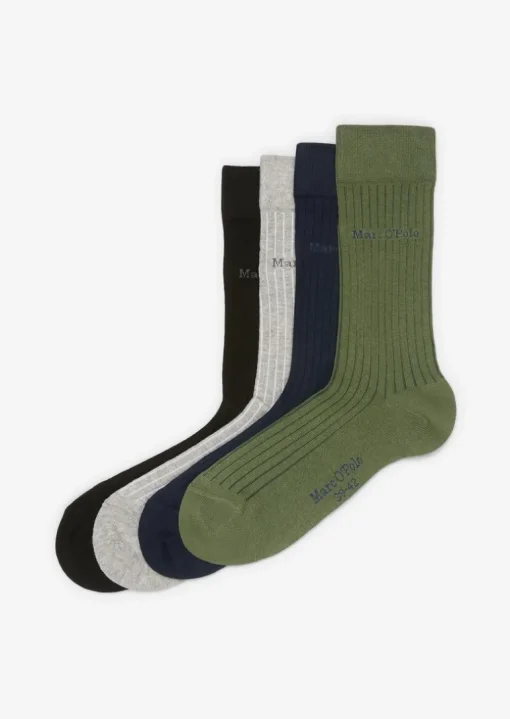 Ripp-Socken im 4er Pack
