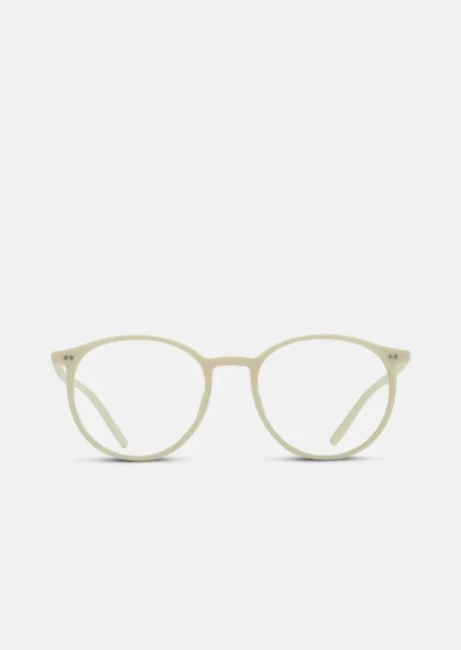 Runde Unisex-Panto-Brille aus hochwertigem Acetat