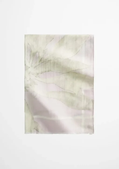 Schal mit Allover-Print mit TENCEL™ Lyocell
