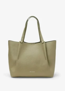 Shopper large aus genarbtem Rindleder