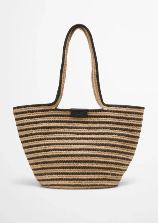 Shopper large aus Jute-Baumwoll-Mix