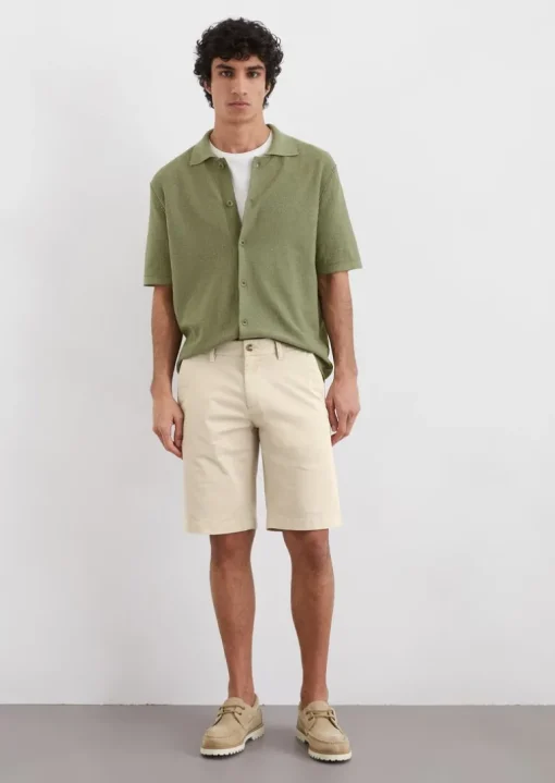 Shorts Model Reso Jogger regular in softer Twill Stretch-Qualität