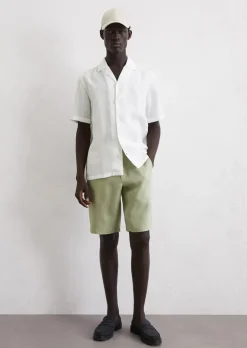 Shorts Model Reso jogger aus reinem Leinen