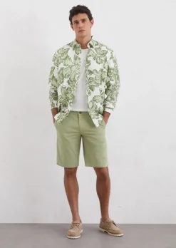 Shorts Model Reso Jogger regular in softer Twill Stretch-Qualität