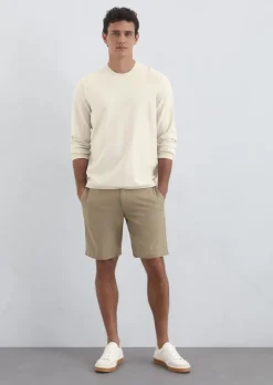 Shorts Model Salo slim aus Bio-Baumwoll-Mix