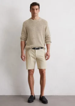 Shorts Model Salo slim aus Bio-Baumwolle-Mix