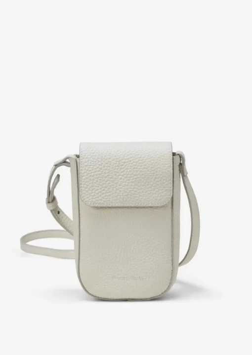 Smartphone-Tasche aus genarbtem Rindleder