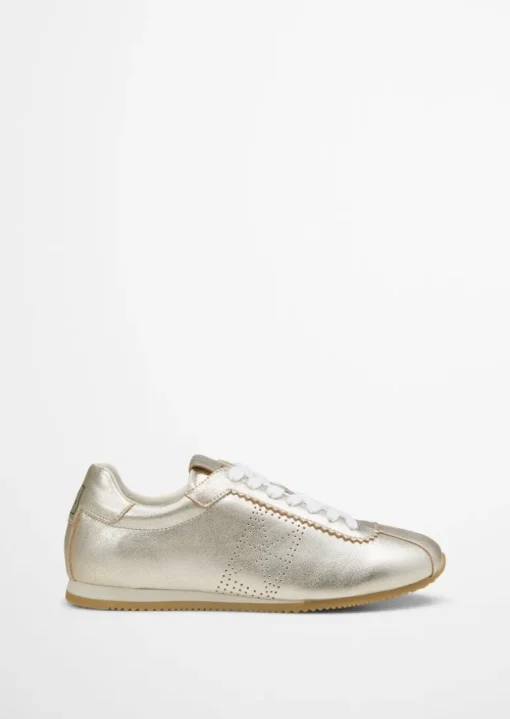 Sneaker aus edlem Rindleder