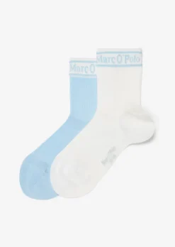 Sportive Quarter-Socken aus weichem Lyocell-Mix