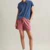 Streifen-Frottee-Shorts relaxed aus softem Organic Cotton