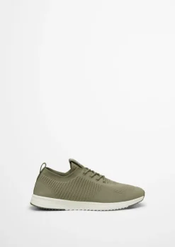 Strick-Sneaker aus recyceltem Polyester