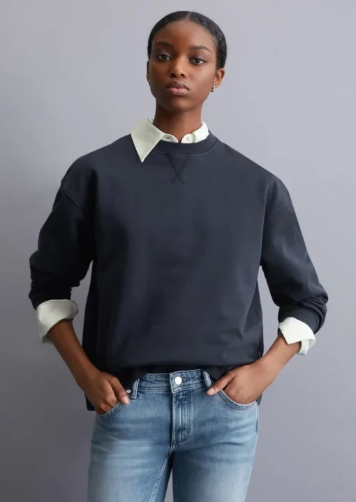Sweatshirt oversized aus Organic Cotton