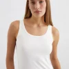 Tanktop slim aus Stretch Single Jersey