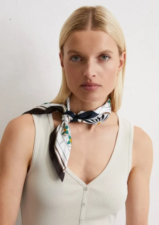 Tanktop slim mit Knopfleiste