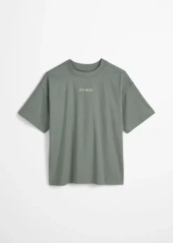 TEENS-BOYS T-Shirt mit Statement-Print