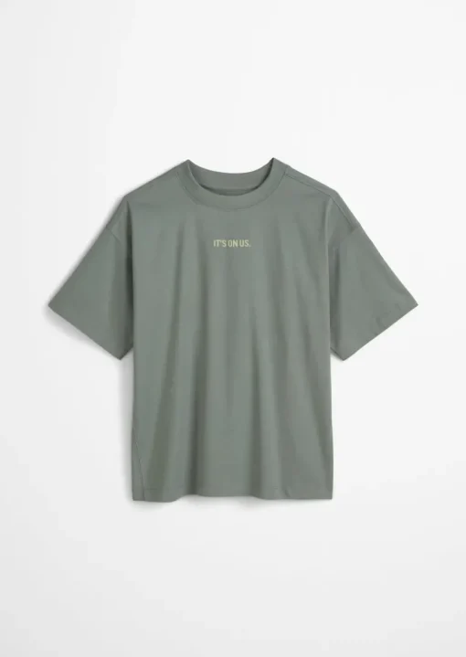 TEENS-BOYS T-Shirt mit Statement-Print