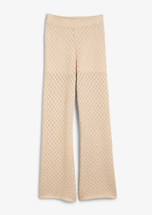 TEENS-GIRLS Strickhose in Häkel-Optik