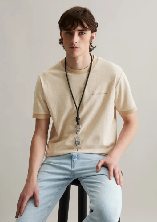 T-Shirt regular aus reiner Bio-Baumwolle