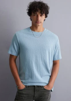 T-Shirt regular aus softer Slub-Jersey-Qualität