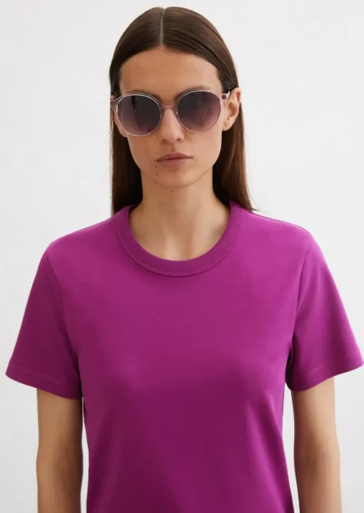 T-Shirt relaxed aus Interlock-Jersey