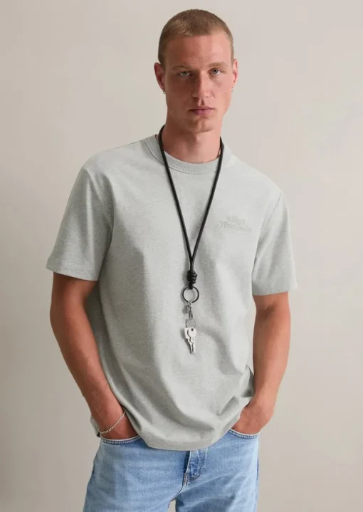 T-Shirt relaxed aus mittelschwerem Bio-Baumwoll-Jersey