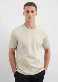 T-Shirt relaxed aus schwerem Bio-Baumwoll-Jersey