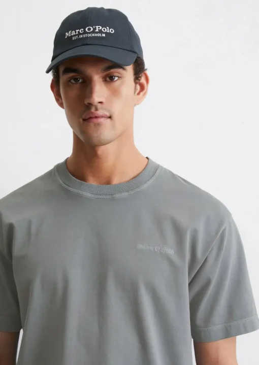 T-Shirt relaxed aus schwerem Bio-Baumwoll-Jersey