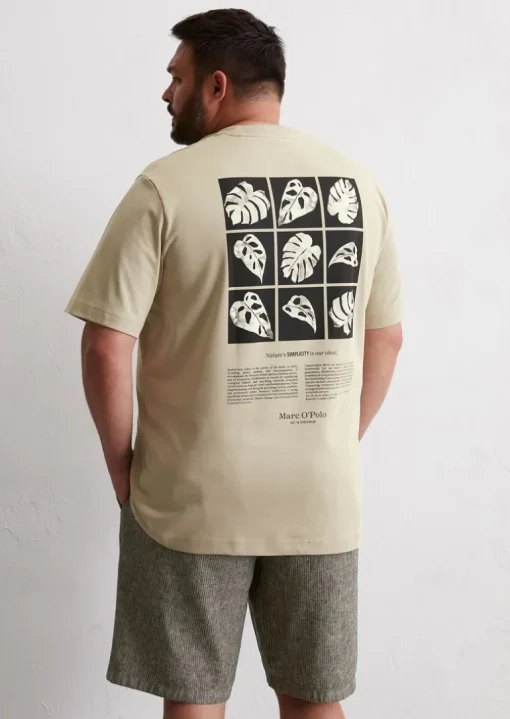 T-Shirt relaxed mit großem Rückenprint