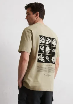T-Shirt relaxed mit großem Rückenprint
