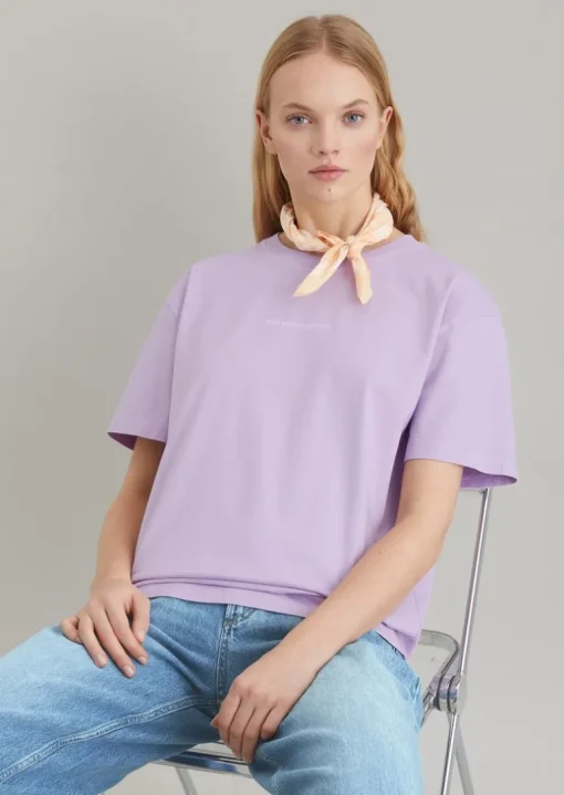 T-Shirt relaxed mit Rückenprint