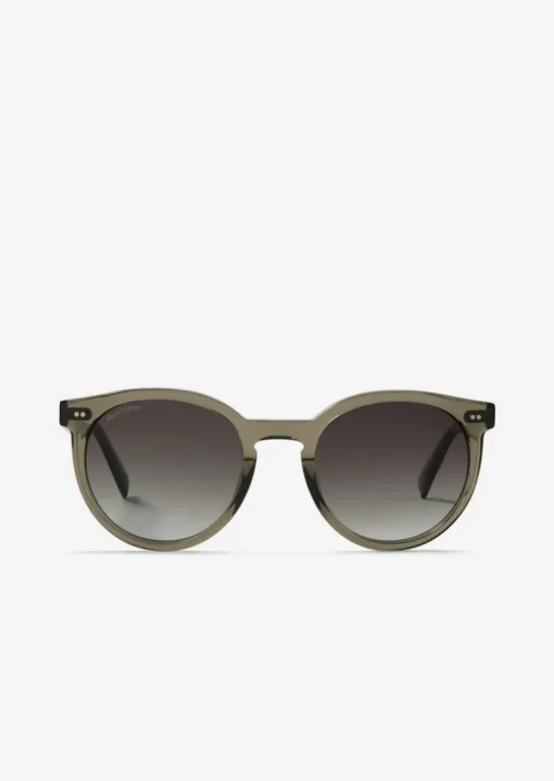 Unisex-Sonnenbrille im Panto-Stil