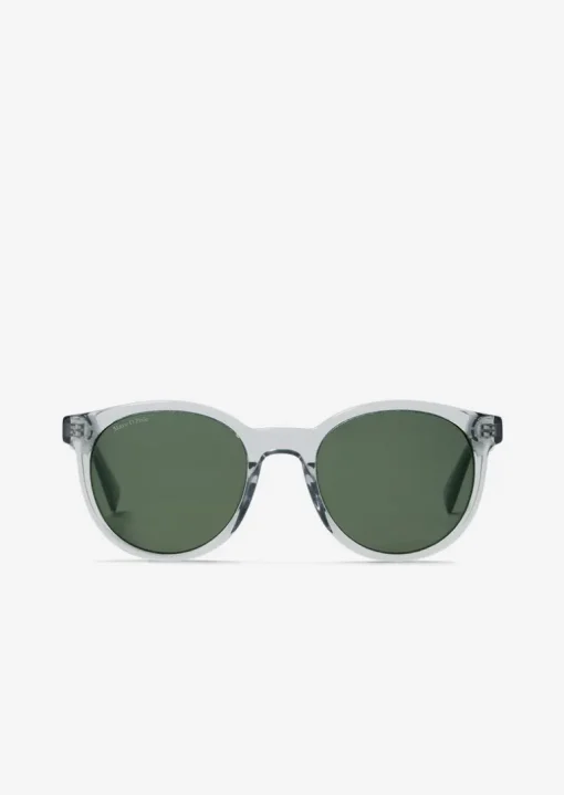 Unisex-Sonnenbrille im Panto-Stil
