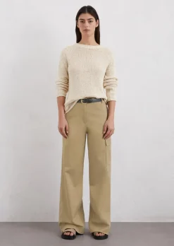 Weite Cargohose mit TENCEL™ Lyocell