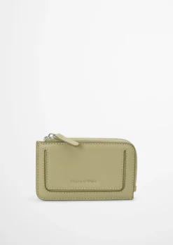 Zipper-Geldbörse small aus fein genarbtem Rindleder
