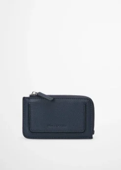 Zipper-Geldbörse small aus fein genarbtem Rindleder